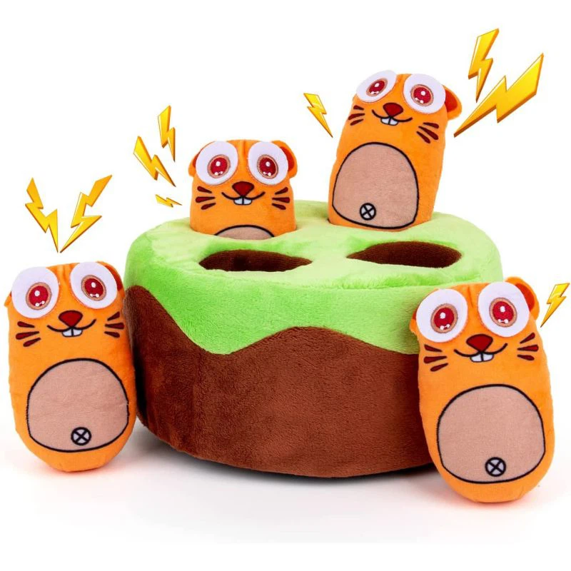 Aangepast verstoppertje hondenspeeltje