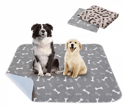 Herbruikbare wasbare plaspads voor honden